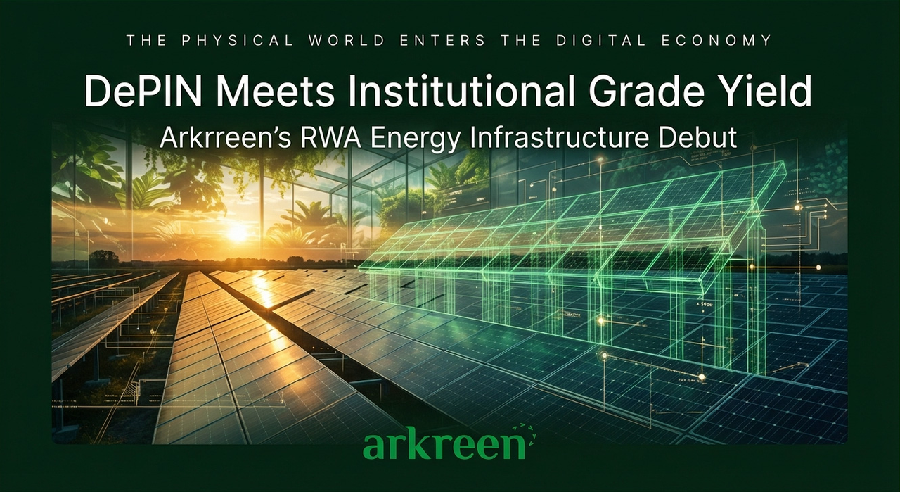 DePIN Meets Institutional Grade Yield: Arkreen’s Energy Infrastructure Debut