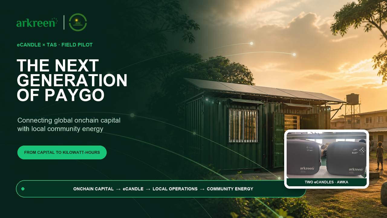 The Next Generation of PayGo: Connecting Onchain Capital with Community Energy