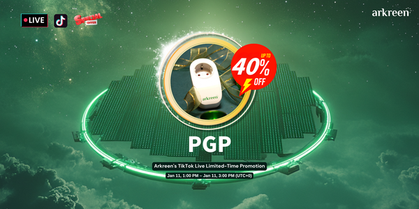 Arkreen's TikTok Live Limited-Time Promotion - Up to 40% Off!