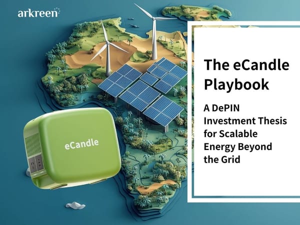The eCandle Playbook: A DePIN Investment Thesis for Scalable Energy Beyond the Grid