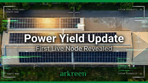 Power Yield update, first live node revealed: a 300 kW power station in Thailand